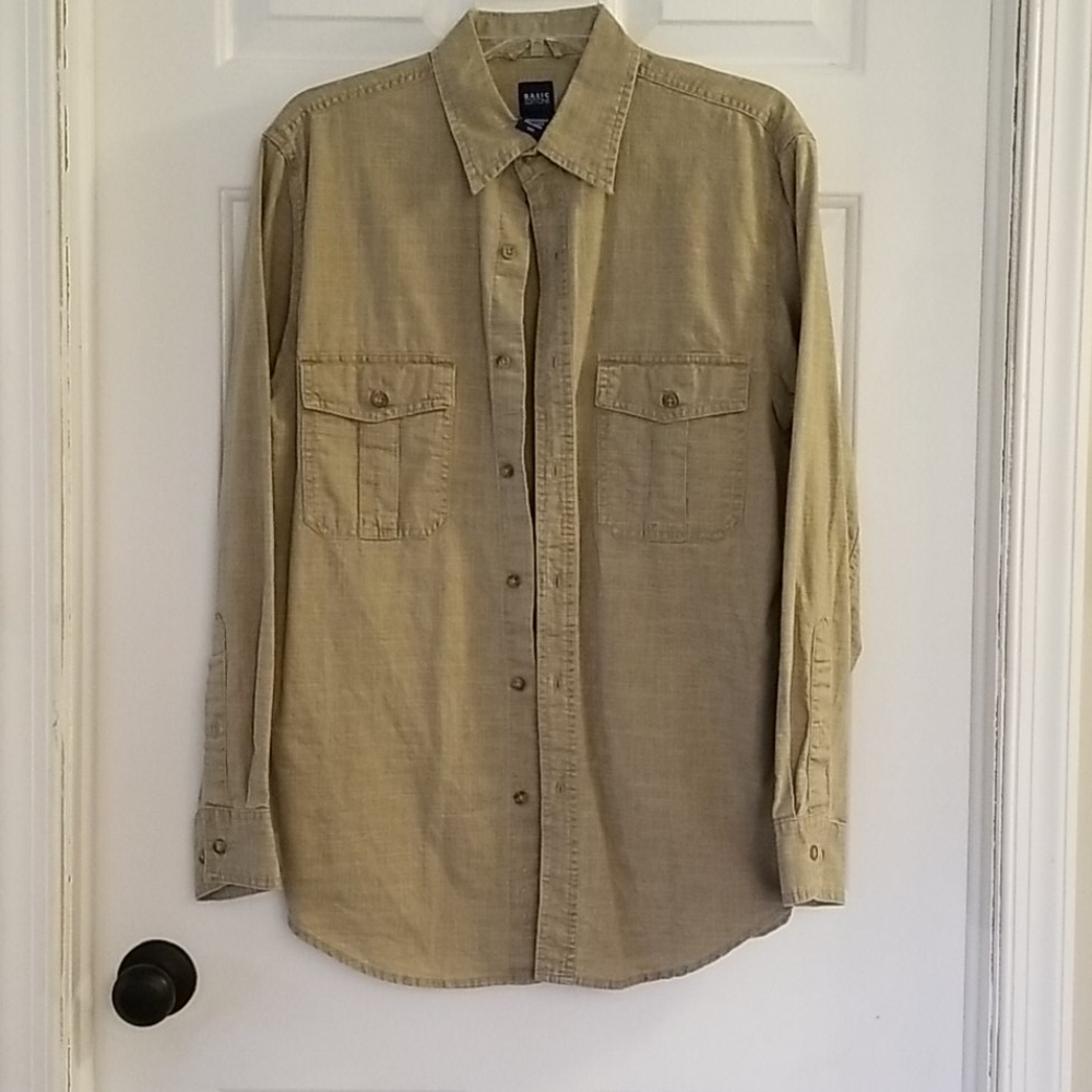 Men's long sleeve dress shirt